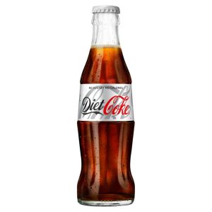 Diet Coke Icon Glass Bottle 200ml x 24