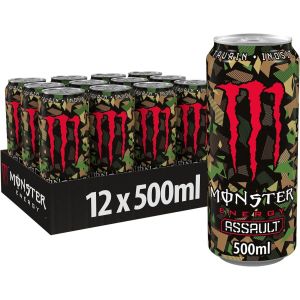 Monster Assault PM1.45 500ml x 12  BBE Jan/24