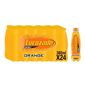 Lucozade Orange 380ml x 24 BBE May 2023
