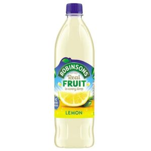 Robinsons Lemon Fruit Squash No Added Sugar 12 x 1L