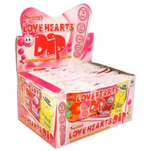 Swizzels Love Hearts Dip 23g x 36