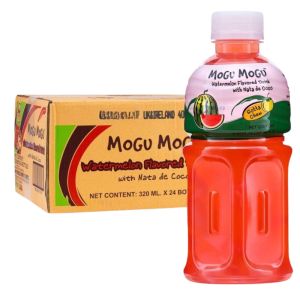 Mogu Mogu Watermelon Flavoured Drink with Nate de Coco 320ml x 24