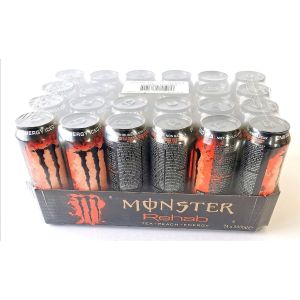 Monster Rehab Peach Tea 24 x 500ml