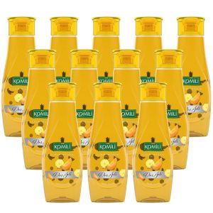 KOMILI Exotic Fruits Shower Gel - Pack of 12 x 500ml , Dermatologically Tested
