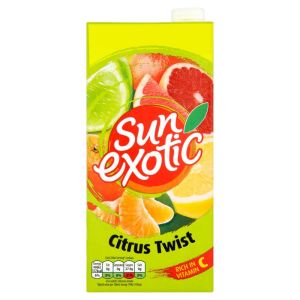 Sun Exotic Citrus Twist 1L x 12 PM£1.19