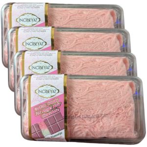 Incibeyaz Pomegranate Cotton Candy For Angel Hair Chocolate 250g x 4