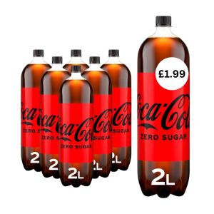 Coca Cola Zero Sugar PMP 2L x 6