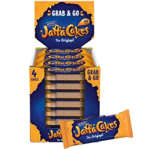 McVitie’s Jaffa Cakes Original - Pack of 80 (20 x 4pk) - Light Sponge Cakes with Dark Chocolate & Orange Filling