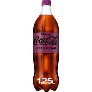 Zero Cherry Coke 1.25l x 12 BBE 31/03/24