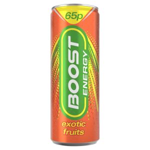 Boost Exotic Fruit 24 x 250ml PM65p
