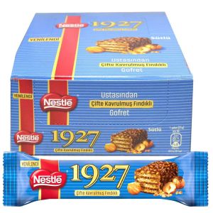 Nestle 1927 Chocolate Wafer with Double Roasted Hazelnuts 31G  x12 BBE- 30.03.2025