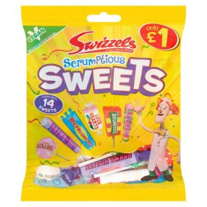 Swizzels Scrumptious  Sweets 134g x 12 PM £1  BBE 31/08/23