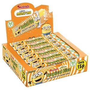 Swizzels Tropical Fizz Chew Bars 18g x 60 PM 15p BBE Nov/23