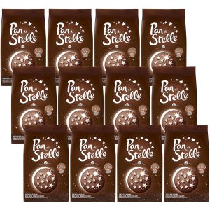 Mulino Bianco Pan di stella Italian chocolate biscuits 350g x 12 -  Best Before: 27.09.2025