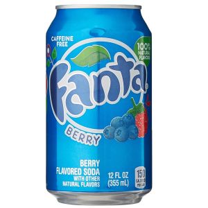 Fanta Berry American Soda 355ml x 12