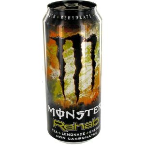 Monster Rehab Tea + Still Lemonade + Energy 500ml x 24 