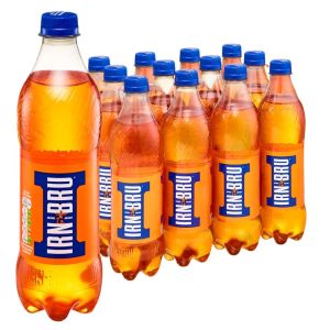 IRN BRU Original Flavour Fizzy Soft Drink , Best Before : Jul 26 - 500ml x12