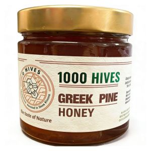 Hives Greek Pine Honey 500g - Raw & Natural 