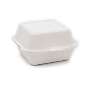 No.6 Bagasse Burger Meal Box 250pcs Carton