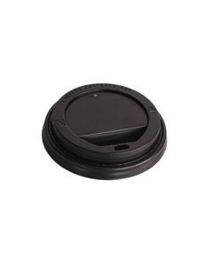Hot Beverages Reseal Lids for Ripple Paper Disposable Cups 8oz x1000