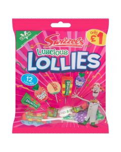 Wholesale Supplier Swizzels Luscious Lollies PM1 132g x 12