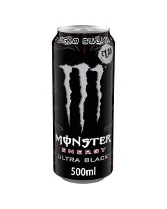 Wholesale Supplier Monster Ultra Black 500ml x 12 PM139