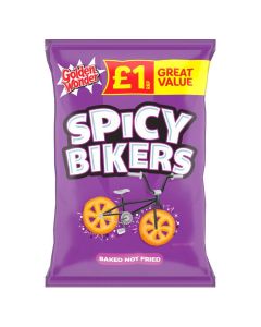 Wholesale Supplier Golden Wonder Spicy Bikers Spicy PM£1 50g x 18