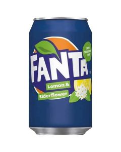 Wholesale Supplier Fanta Elderflower & Lemon 330ml x 24