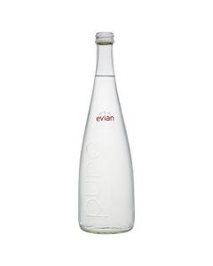 Wholesale Supplier Evian Water Glass Bottle 750ml x 12