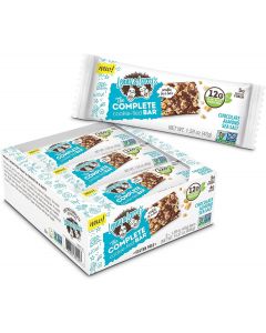 Lenny & Larry's Chocolate Almond Sea Salt Bar 12g Plant Based Protein 45g x 9