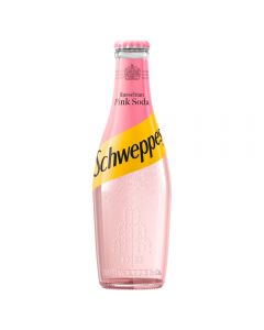 Wholesale Supplier Schweppes Russchian Pink Soda 200ml x 24 (Glass)