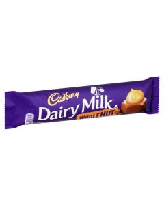 Cadbury Dairy Milk Wholenut Standard Bars 45g x 48