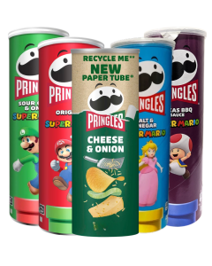 Pringles Crisps Variety Pack 165g x 5