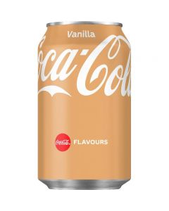 Wholesale Supplier Coca Cola Vanilla EU Can 330ml x 24