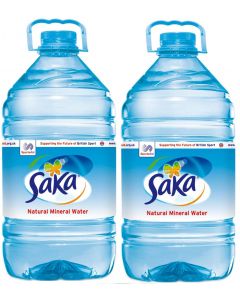Saka Natural Mineral Water 2 x 5Ltr