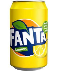 Fanta Lemon Cans 330ml x 24