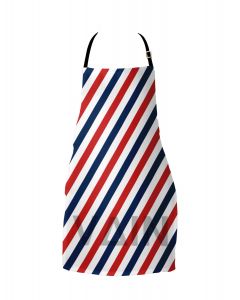 Wholesale Supplier Vain Stripe Apron Vintage Barber Shop Pole Salon Apron