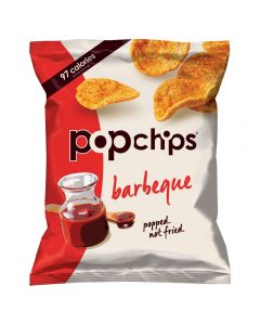 Popchips BBQ Popped Potato Chips 23g (Pack of 24)