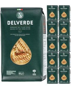 Wholesale Supplier Delverde Pasta Fusilli No 29 Durum Wheat Semolina Pasta 500g x10