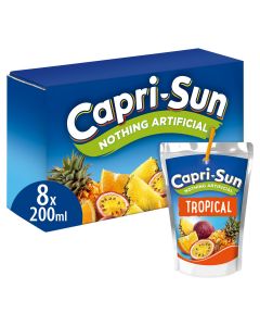 Capri Sun Tropical 200ml x 32 (4 x 8pk)