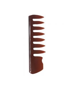 Wholesale Supplier Vain Hair Styling Comb Brown Short