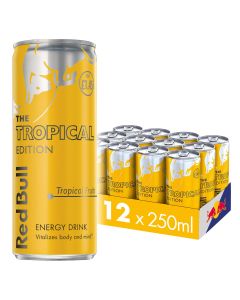 Wholesale Supplier Red Bull Tropical Fruit 250ml x 12 PM1.45