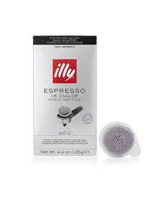 Illy ESE DARK ROAST Espresso coffee paper pods Total 18 Servings