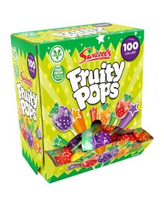Swizzels Lollies Fruity Pops 8g x 100