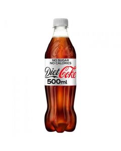 Diet Coke GB 500ml x 24 BBE 30/04/2023