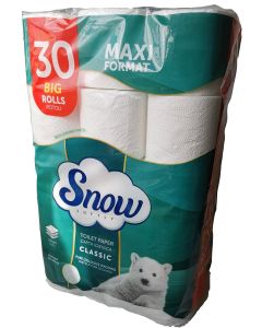 Wholesale Supplier Snow softly Classic 3 plies toilet paper (30 rolls)