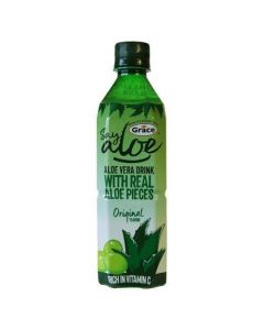 Wholesale Supplier Grace Aloe Vera Drink Original Flavour 500ml x12