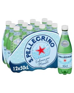 Wholesale Supplier San Pellegrino Sparkling Natural Mineral Water 500ml x 12