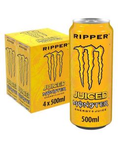 Monster Ripper Juiced Energy Drink 500ml x 6 x 4pk