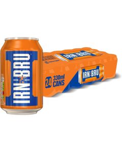 IRN-BRU Soft Drink 330ml x 24 